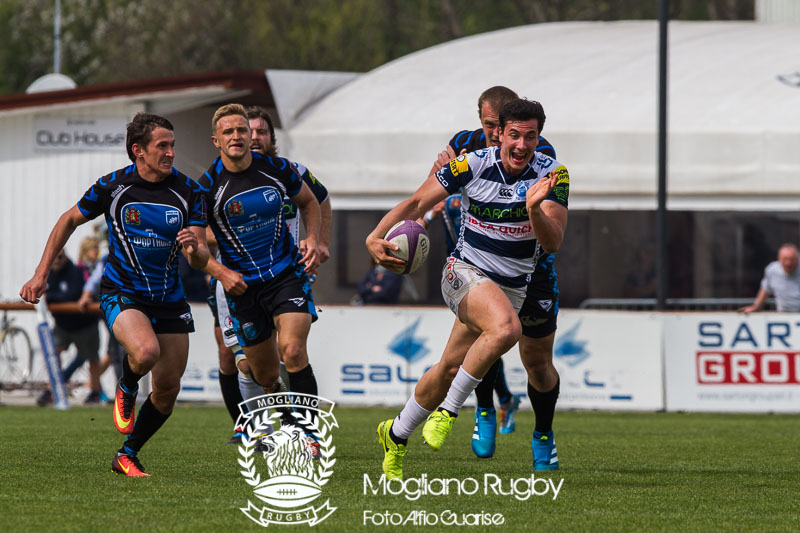 Qualifying Cup di rugby, Continental Shield, 2016/2017, Stadio Quaggia di Mogliano Veneto, 01/04/2017, Mogliano Rugby Vs Enisei Stm, Photo Alfio Guarise